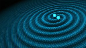 epa05154649 A undated handout graphic, made available 11 February 2016 by NASA /  CALTECH-JPL, showing an artist's impression of gravitational waves generated by binary neutron stars. US researchers said 11 February 2016 they have detected gravitational waves, which physicist Albert Einstein first described 100 years ago as 'ripples in the fabric of space-time.' Scientists from Caltech and the Massachusetts Institute of Technology (MIT) made the announcement in Washington and other locations around the world. There were immediate suggestions that the discovery could well win them the Nobel Prize in Physics. The signal detected with LIGO, an observatory with sites on both sides of the United States, was very clear and there was no room for doubt that it was direct evidence of the waves, said Bruce Allen, who is acting director at Germany's Max Planck Institute for Gravitational Physics. He said two scientists with his group in the northern German city of Hanover were the first to notice the effect. The announcement may confirm Albert Einstein's last unproven theory, dating from 1916.  EPA/R. HURT / CALTECH-JPL / HANDOUT  HANDOUT EDITORIAL USE ONLY