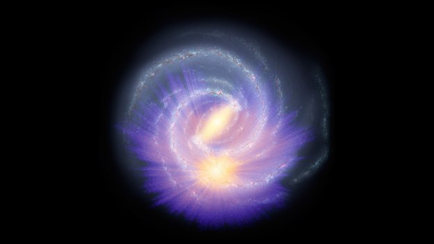 ASI - Gaia rivela la barra di stelle della Via Lattea