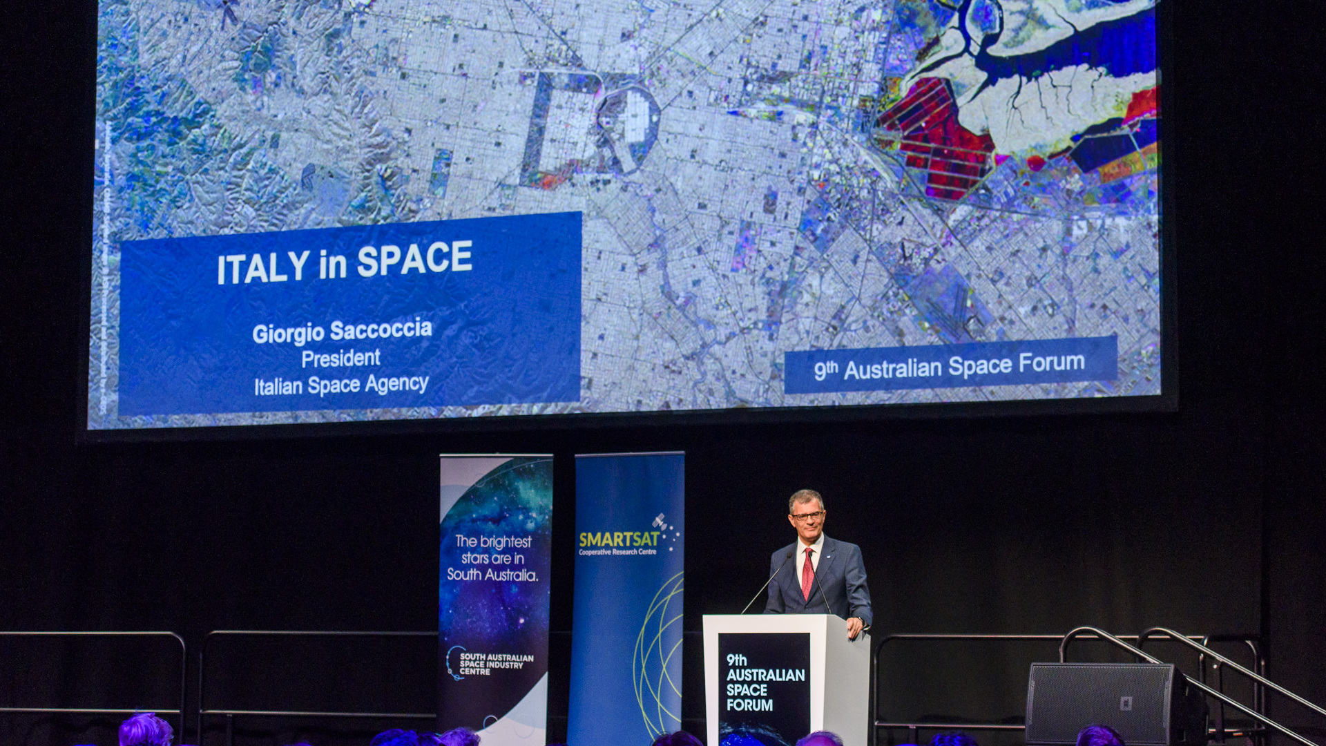 ASI - Al via il 9th Australian Space Forum ad Adelaide con il Presidente dell’ASI, Giorgio Saccoccia