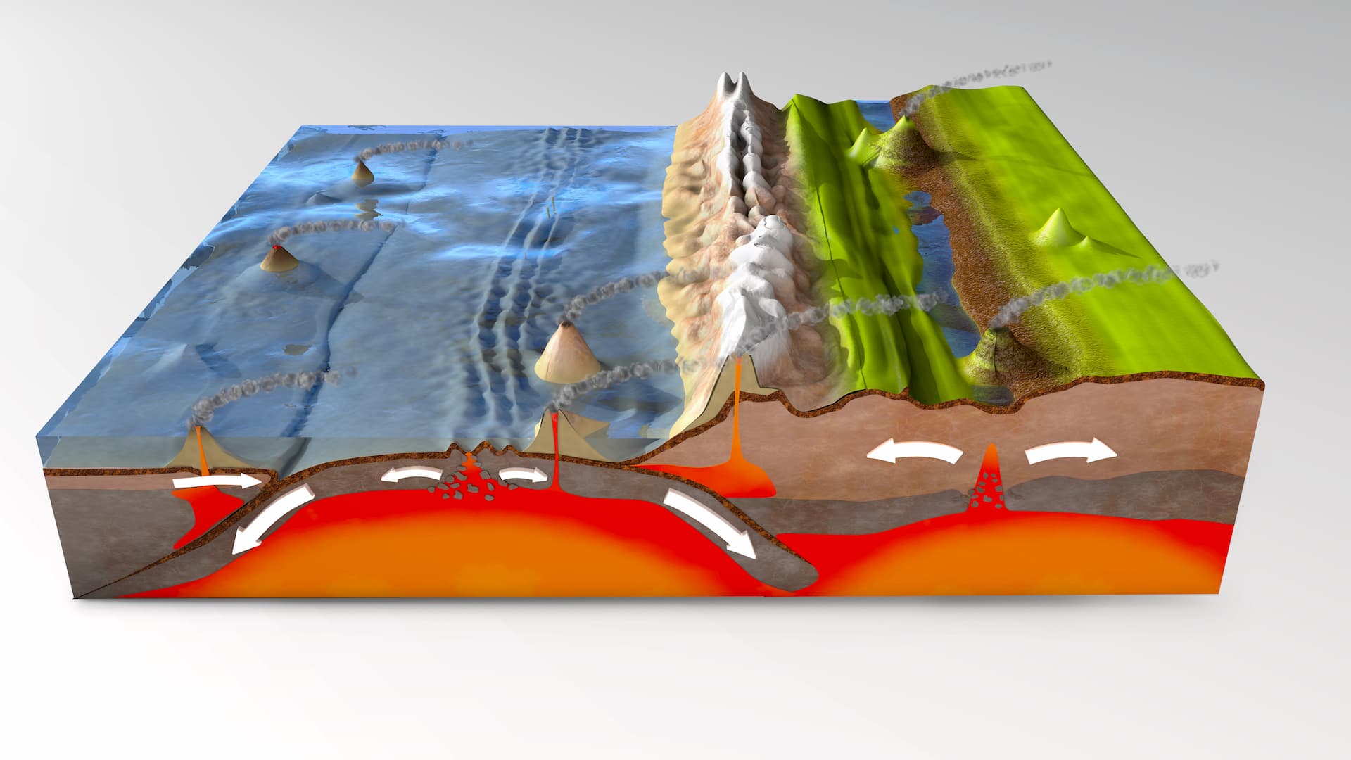 The Earth’s tides move the continents