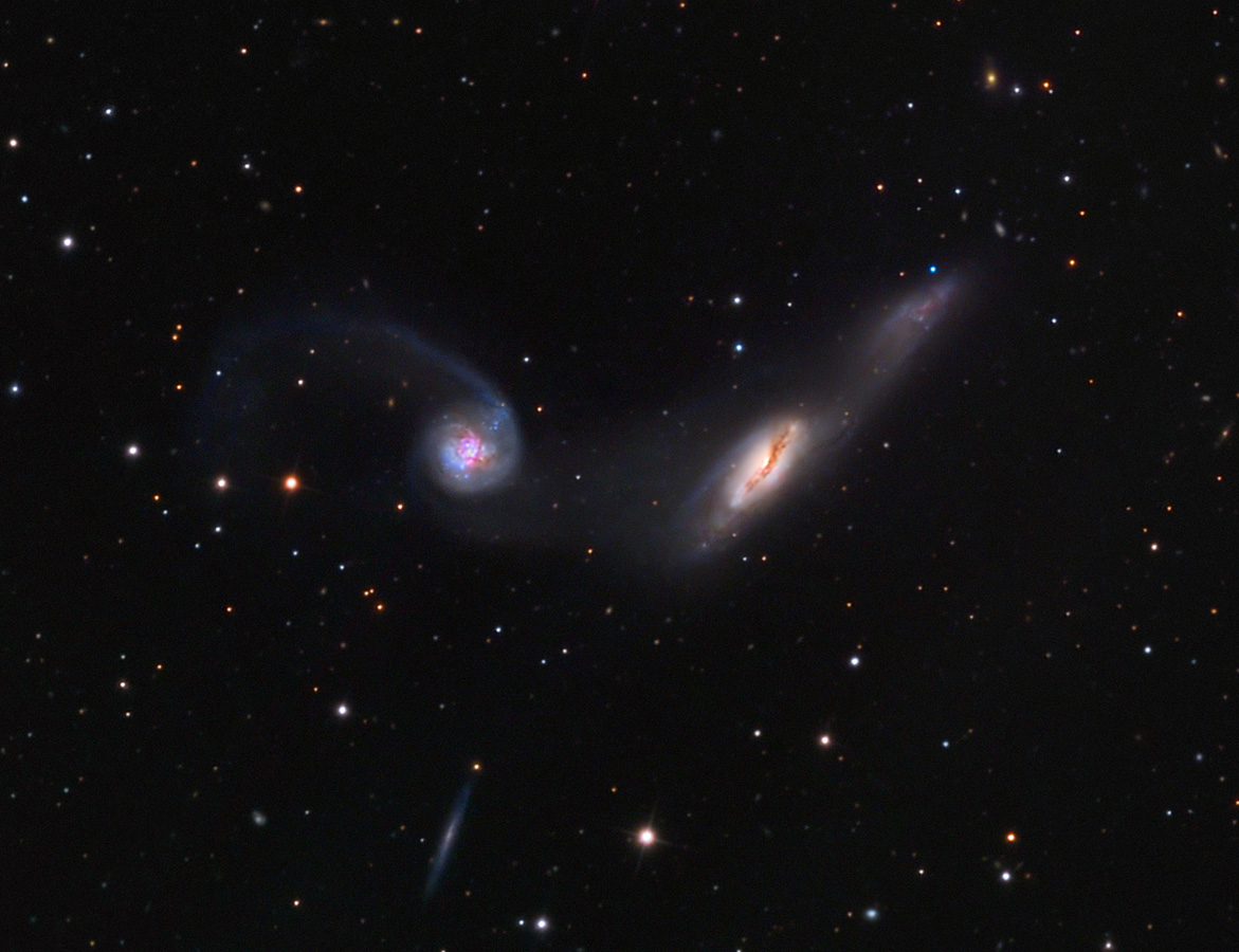 ASI - Una galassia ai raggi X: sorgente straordinaria per studiare i buchi neri supermassivi