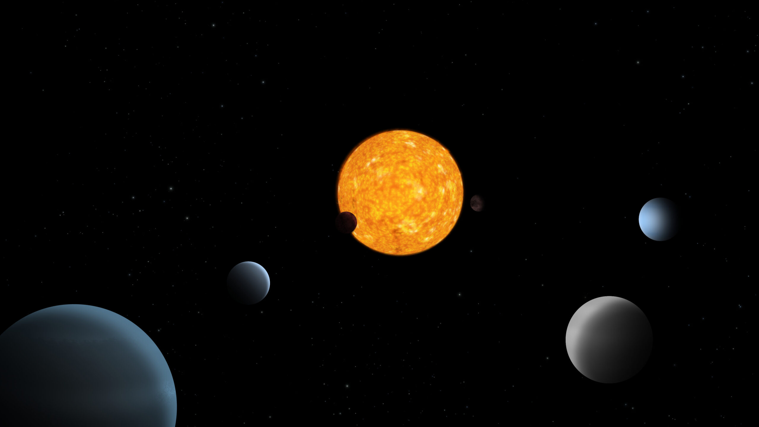 ASI - TOI-178: sei esopianeti in bilico tra armonia e caos