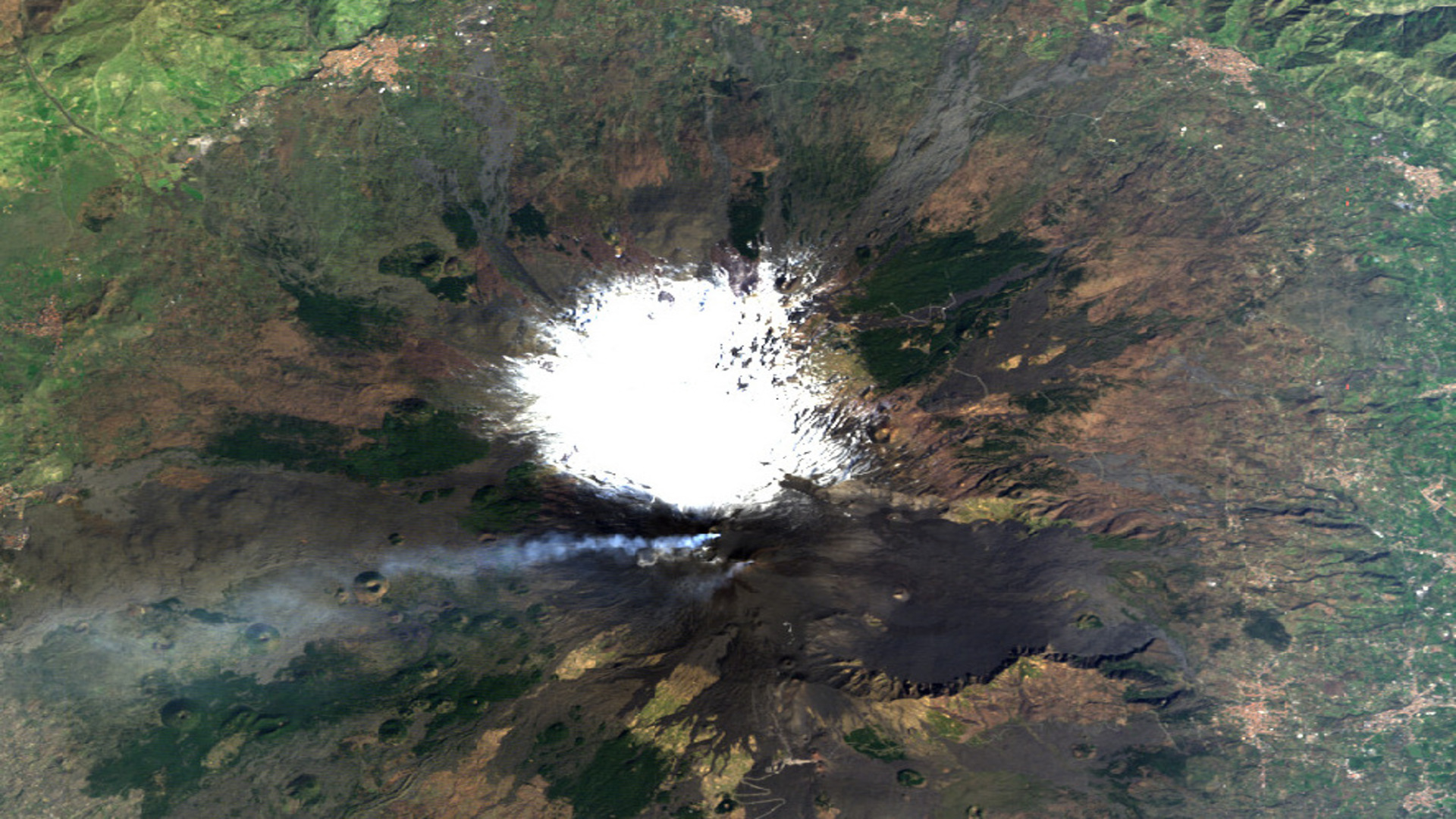 ASI - PRISMA OSSERVA L’ERUZIONE DELL’ETNA