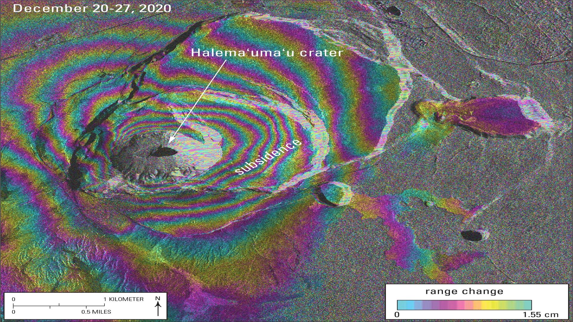 ASI - COSMO-SkyMed cattura il risveglio del vulcano Kīlauea