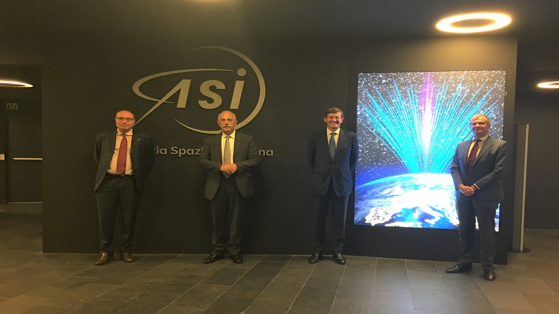 ASI - Vittorio Colao, Ministro per l’innovazione tecnologica e la transizione digitale con delega alle politiche spaziali e aerospaziali in visita all’Agenzia Spaziale Italiana