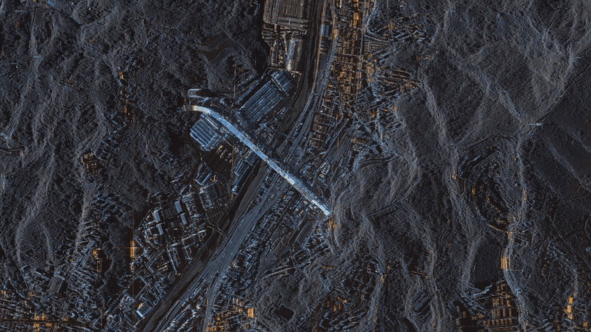Il ponte di Genova visto da COSMO-SkyMed
