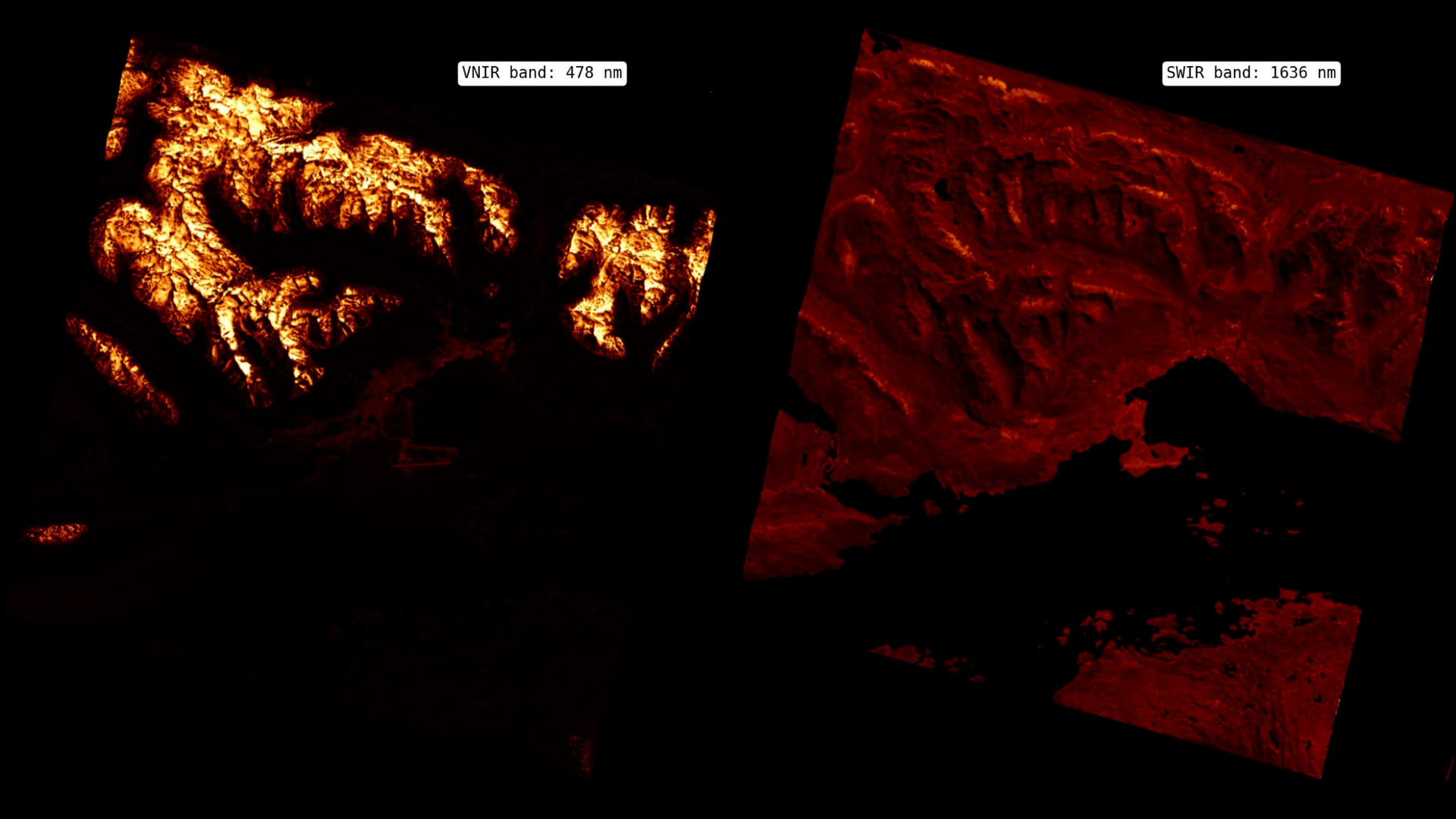 PRISMA imaging the southern region of South America