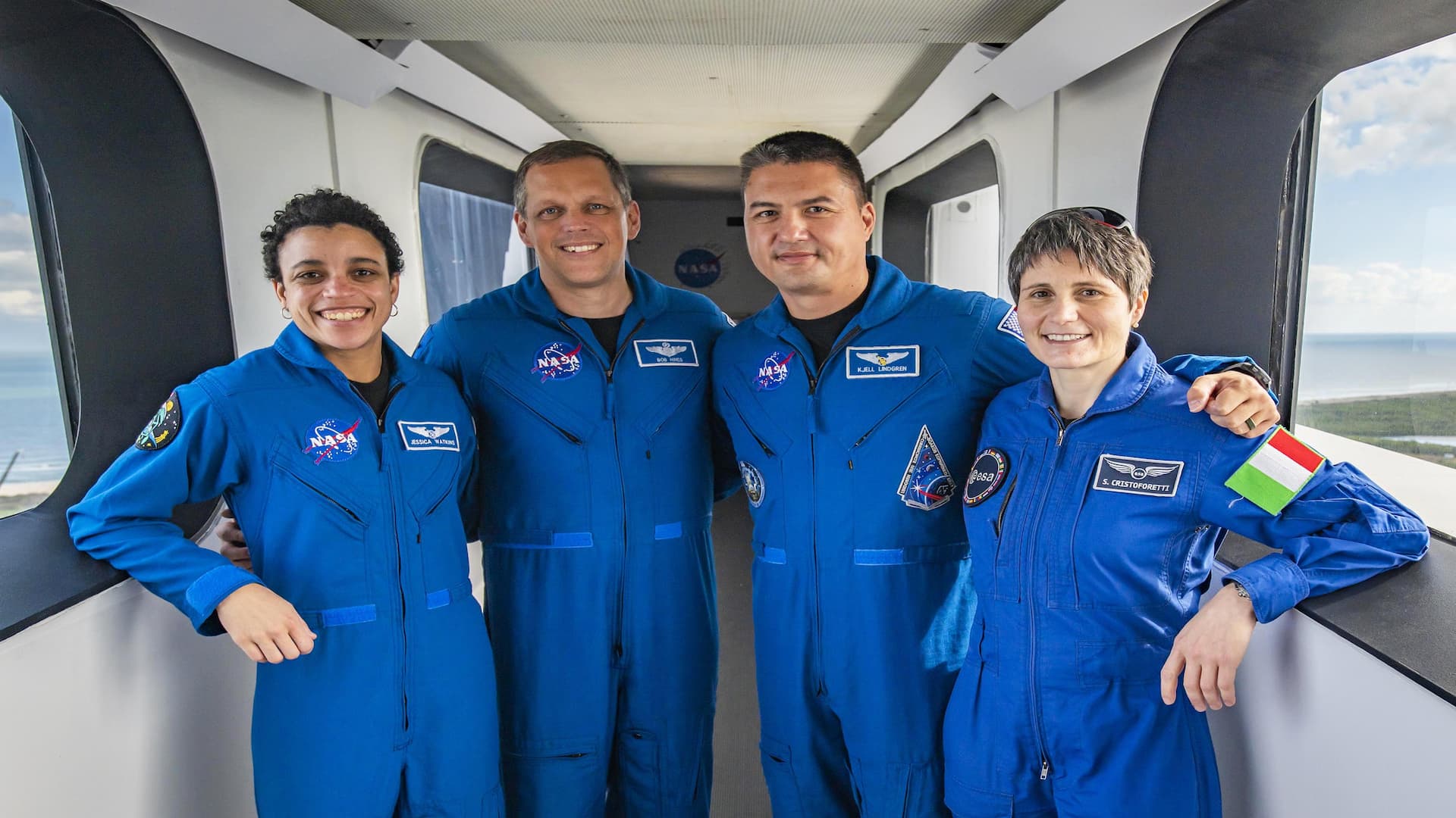 ASI - I leader della NASA e delle agenzie partner ASI e ESA parleranno con gli astronauti della Stazione Spaziale Internazionale