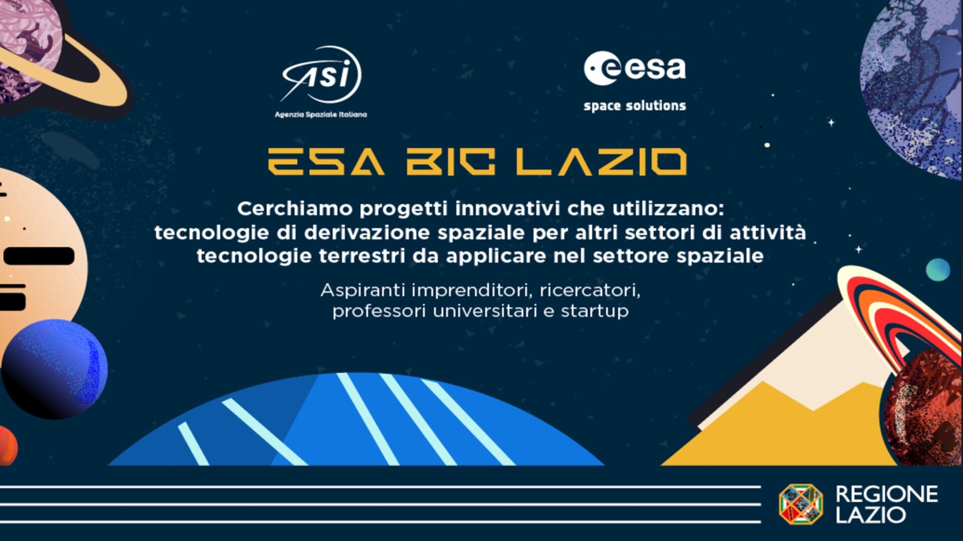 ESA BIC Lazio: ultima finestra per presentare domanda nel 2022