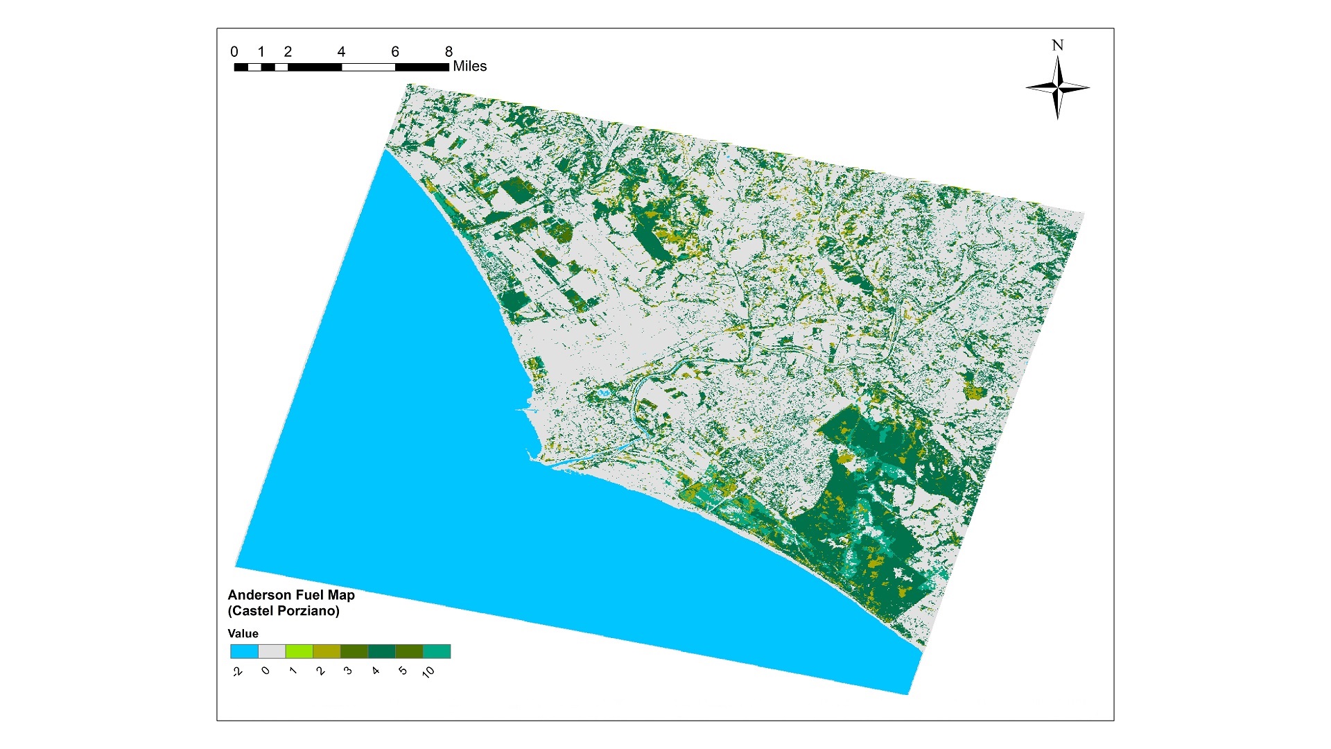 PRISMA for extraction of Fire Fuel Maps