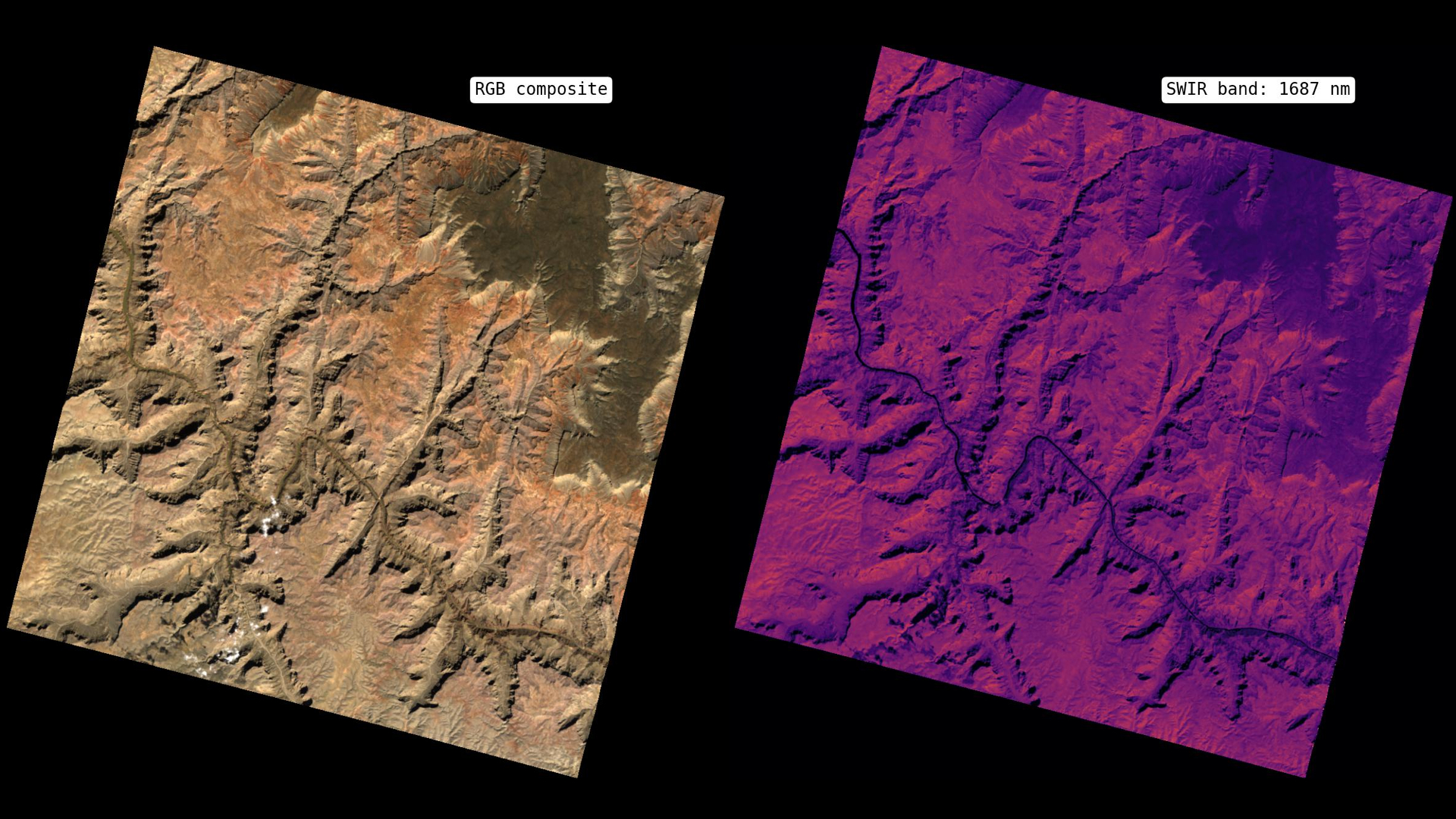 PRISMA images the Grand Canyon