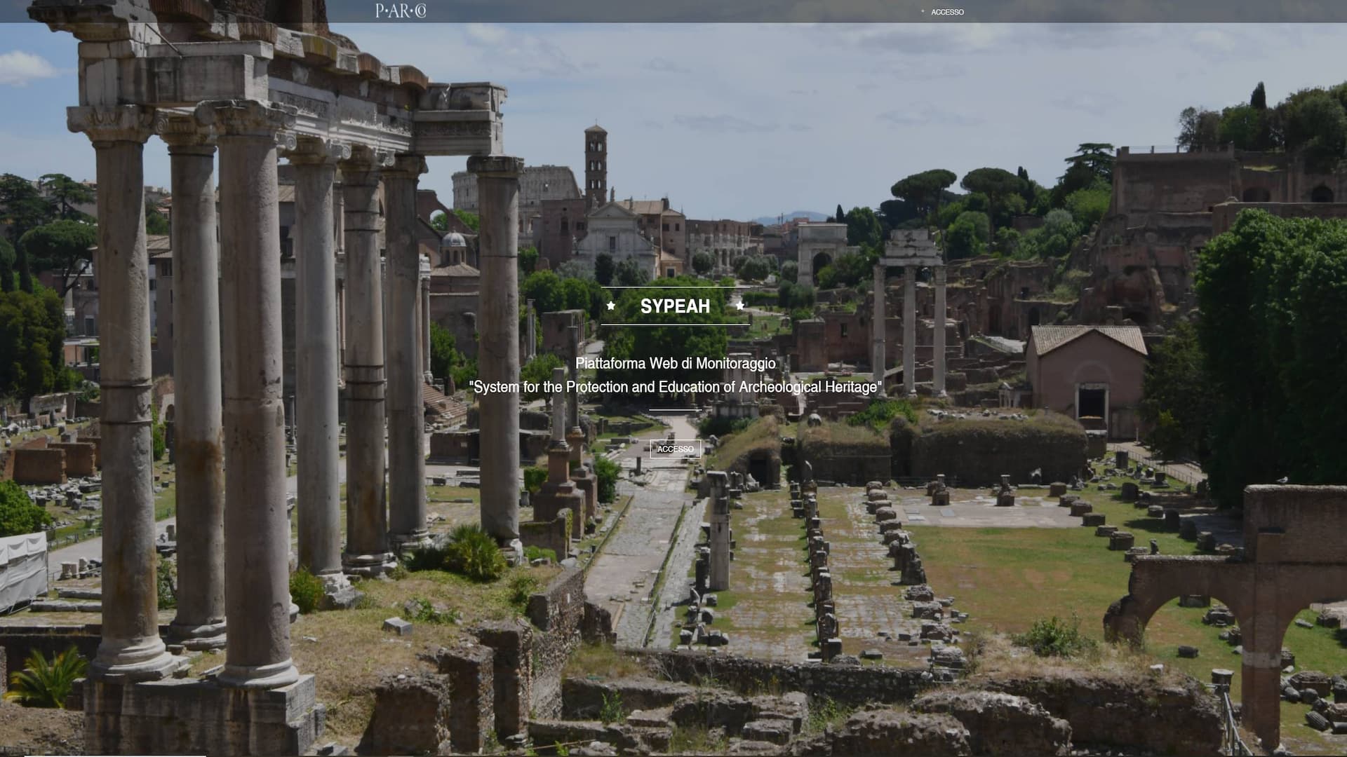 ASI - La tecnologia di SyPEAH a servizio del Parco archeologico del Colosseo