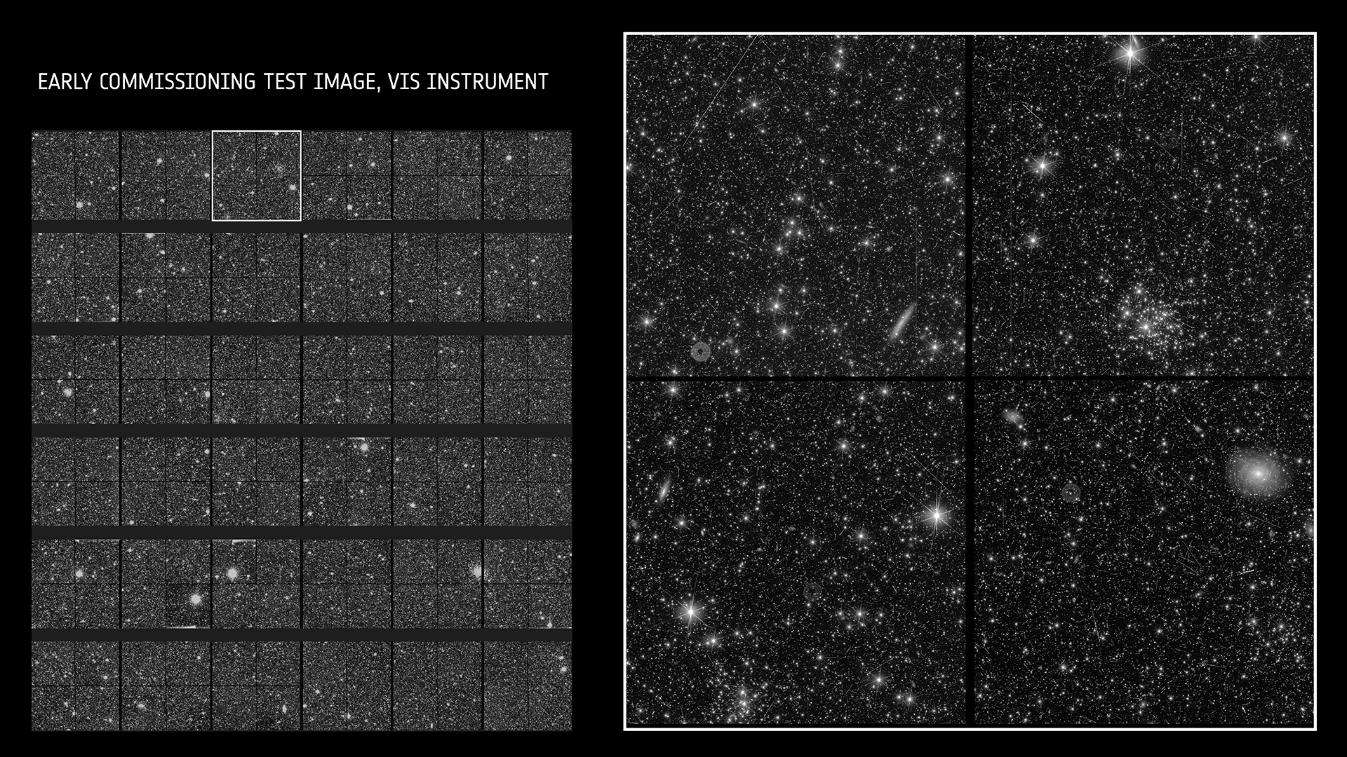 ASI - Euclid ha aperto gli occhi sull’Universo ancora sconosciuto