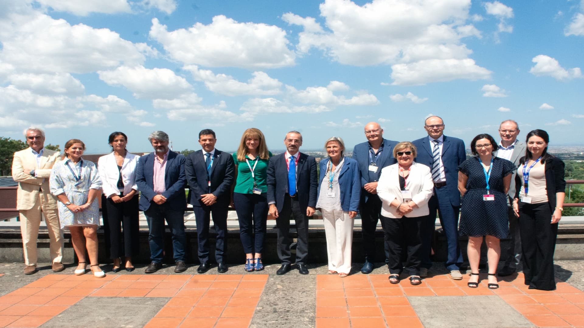 Il presidente dell’ASI Teodoro Valente visita il centro Esa di Frascati