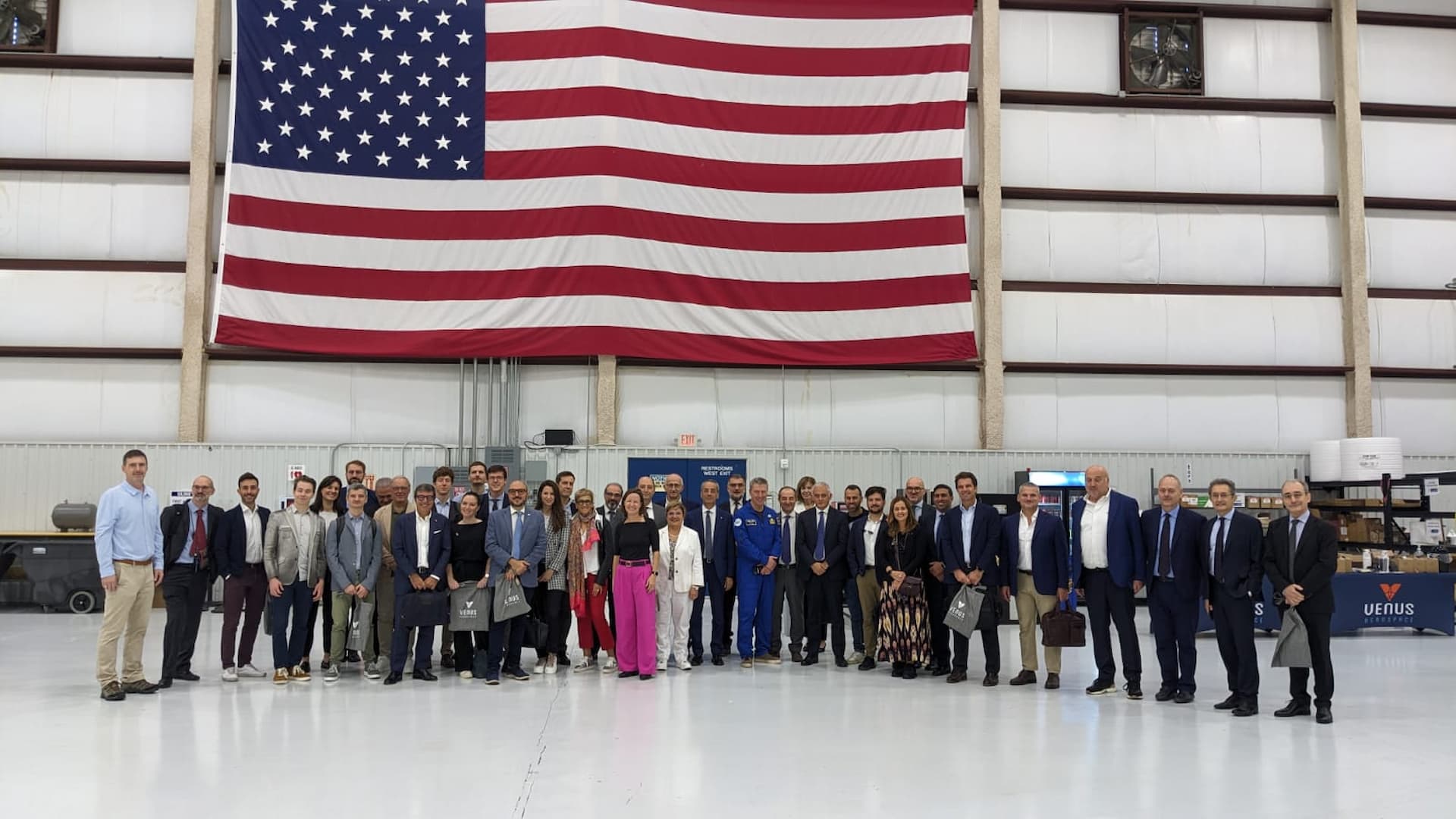 La rappresentanza spaziale italiana guidata dal presidente dell’ASI Valente incontra il mondo dello spazio degli Stati Uniti