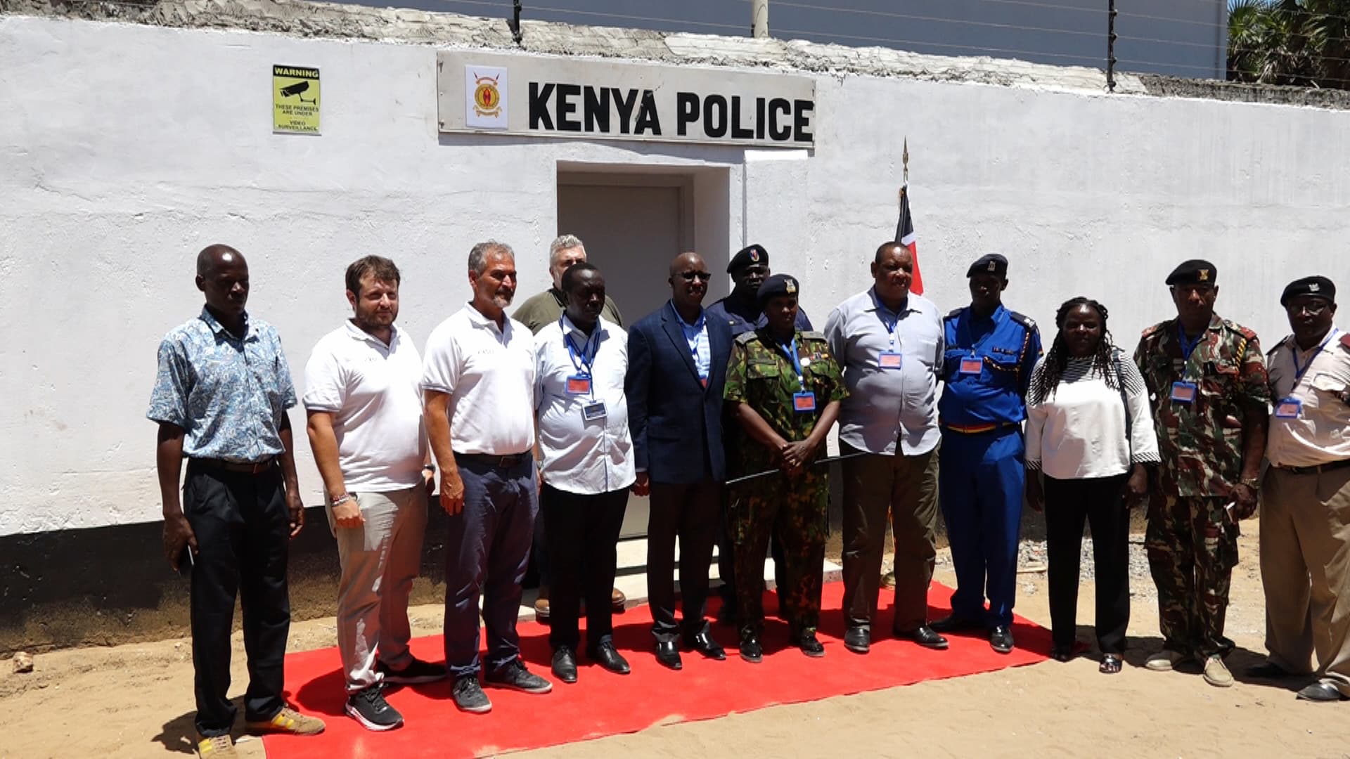 Presentata la nuova stazione di polizia per l’area di Ngomeni