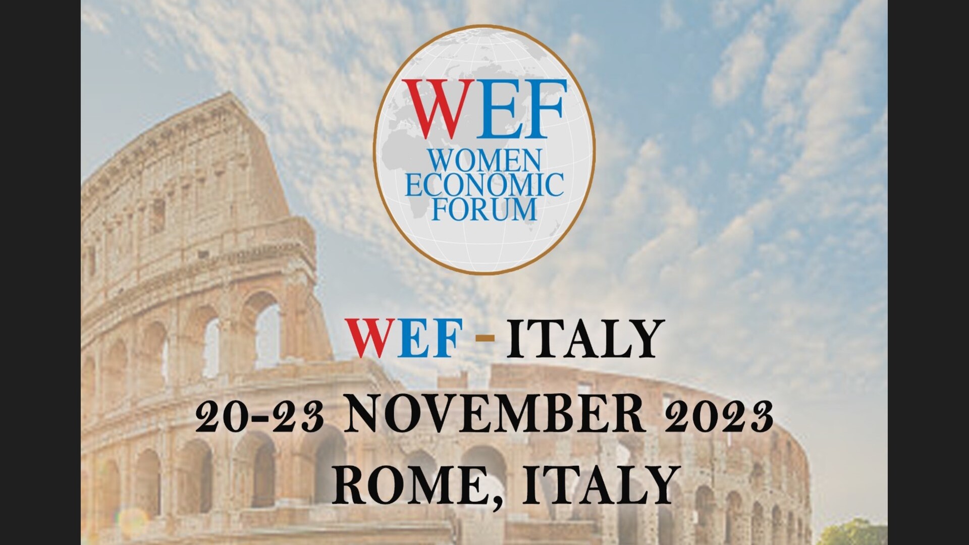 ASI - Convegno “Women Economic Forum”