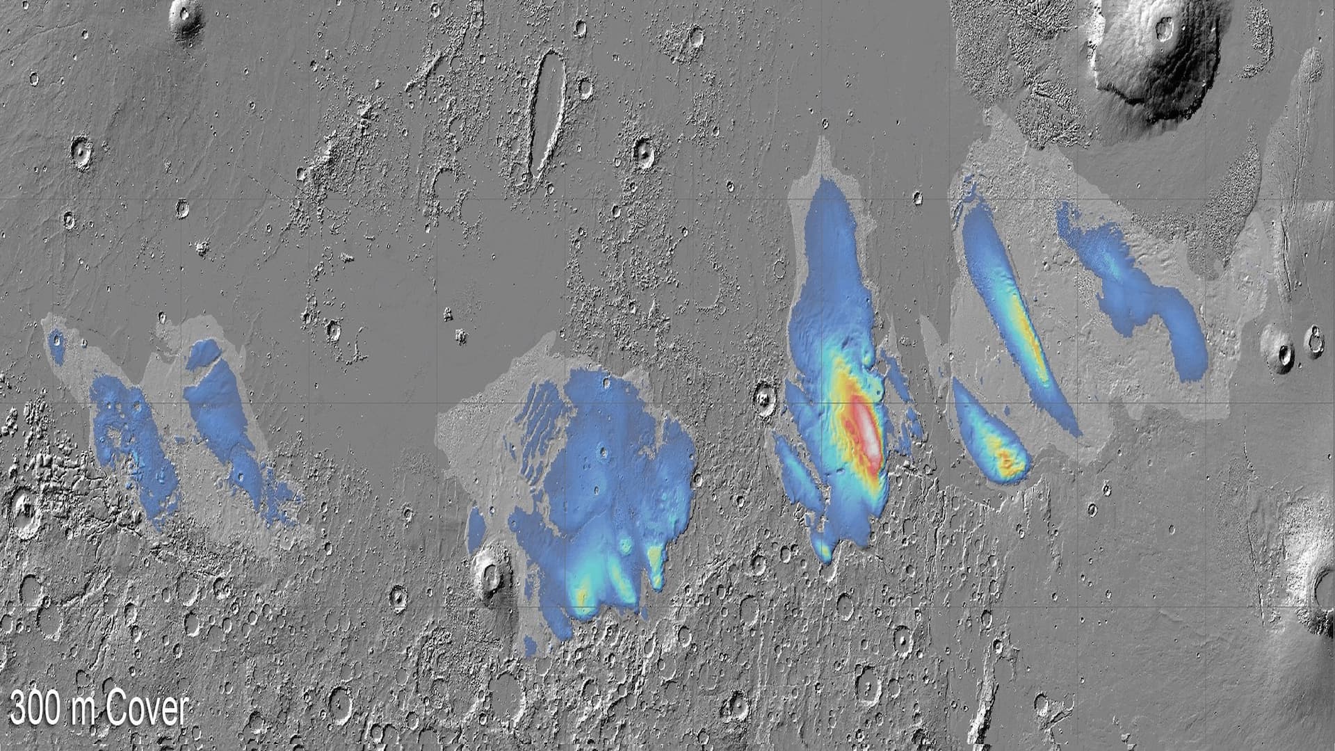 ASI - C’è del ghiaccio sepolto all’equatore di Marte?