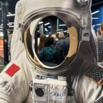 Dettaglio sagoma astronauta