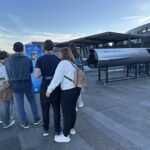 Modellino Starship all’entrata