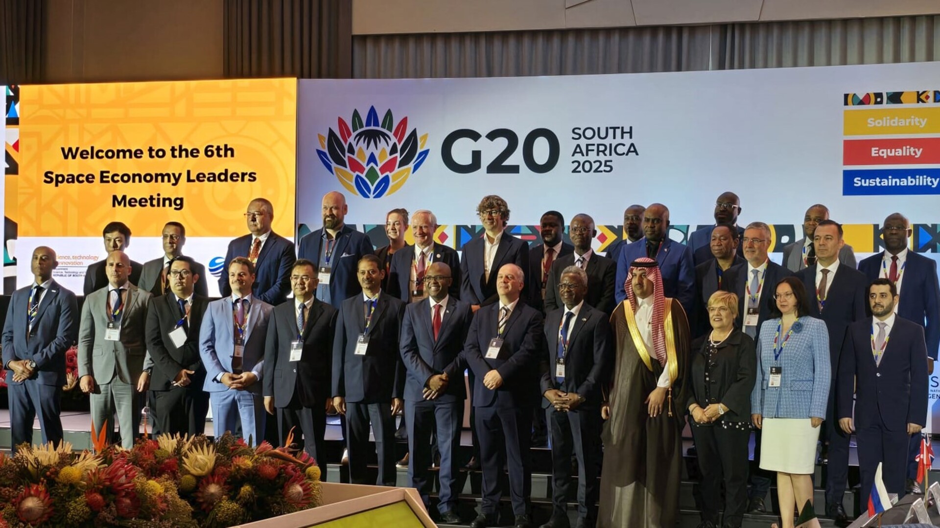 Foto di gruppo del G20