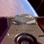 SpIRIT flying over Australia, looking towards the Gulf of Carpentaria and Cape York Peninsula, 42 days after deployment of the selfie camera. Despite being exposed to the harsh environment of space with extreme temperature swings that far exceeds its nominal survival range, the camera has far exceeded its expected lifetime of about one hour, and continues to operate reasonably well, albeit with some degradation of image quality. It is a remarkable achievement for made in Australia space technology.