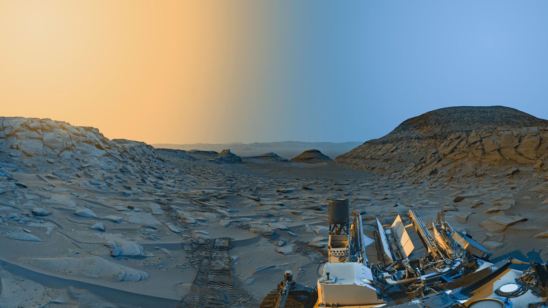 Curiosity in esplorazione su Marte