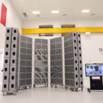 DFAN Sistema di test acustici di nuova generazione flessibile Space Smart Factory Thales Alenia Space Credit Marco Iacobucci