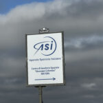 Cartello Centro Geodesia ASI Matera