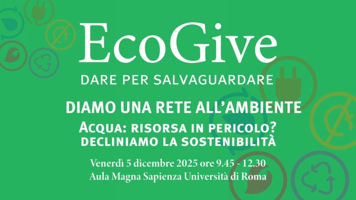 ASI - L’Agenzia Spaziale Italiana partecipa alla quarta edizione di EcoGive