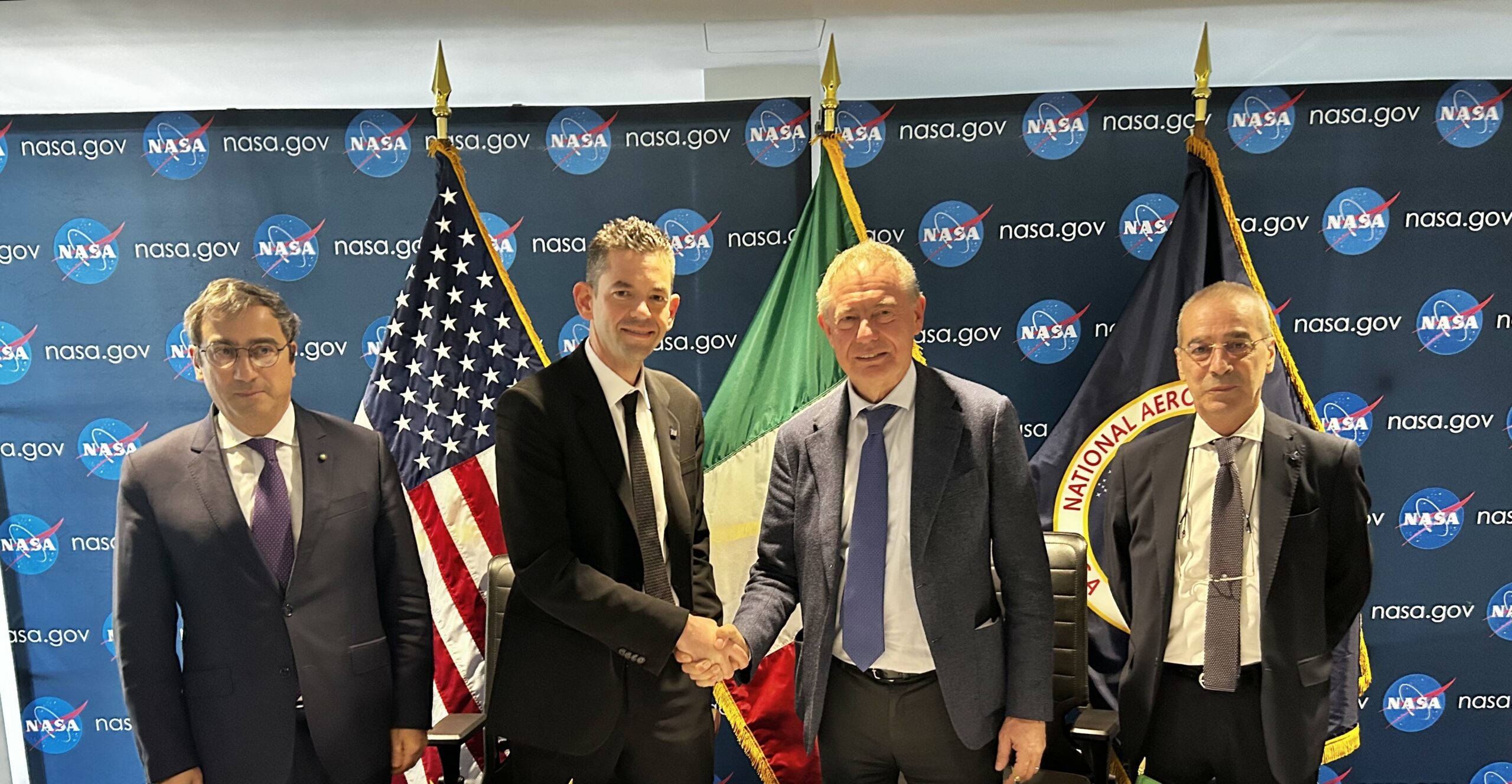 ASI Il Ministro Urso Firma A Washington Accordo Con La NASA Sul ASI Il Ministro Urso Firma A Washington Accordo Con La NASA Sul