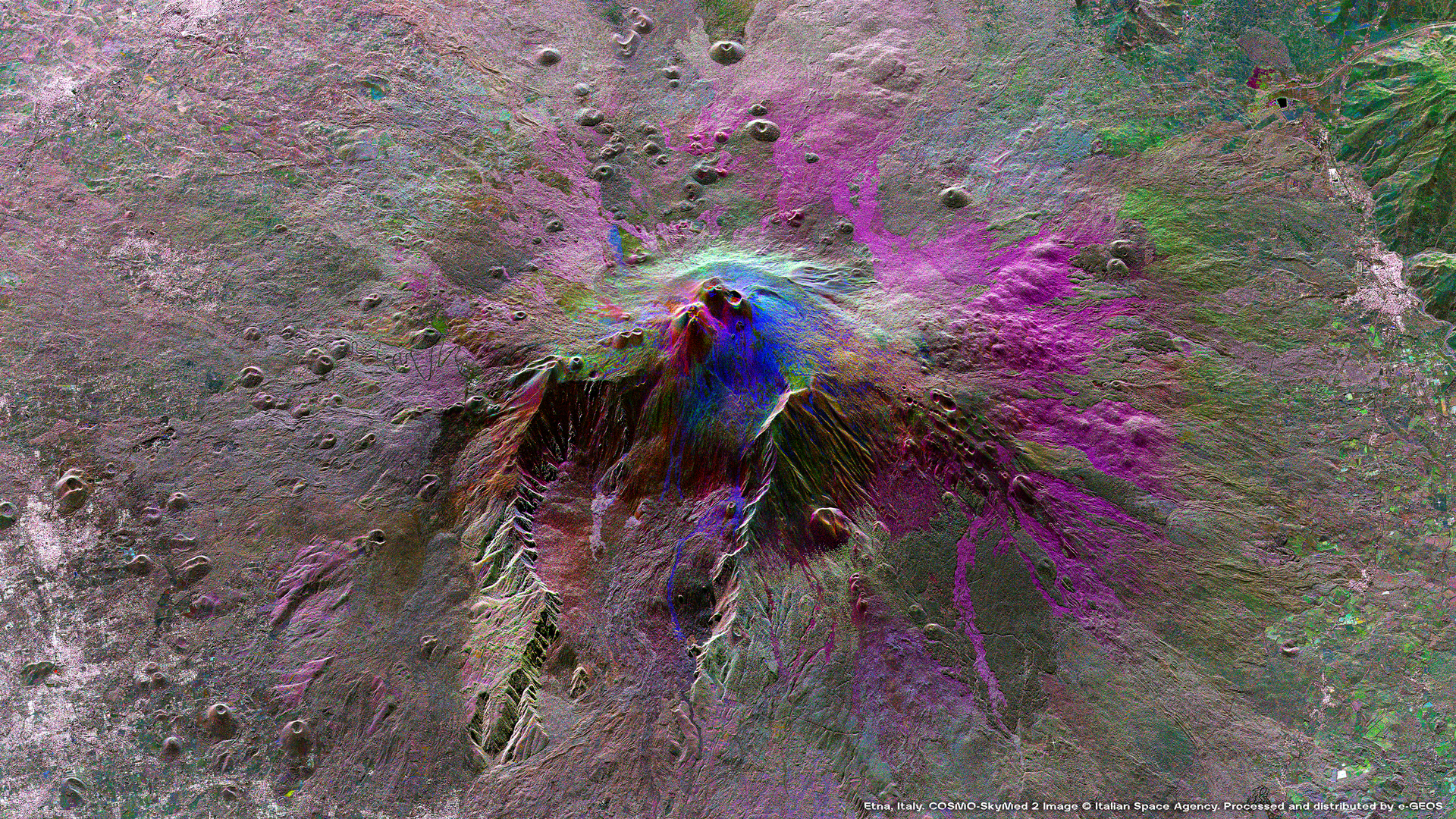 L'Etna visto da CSK