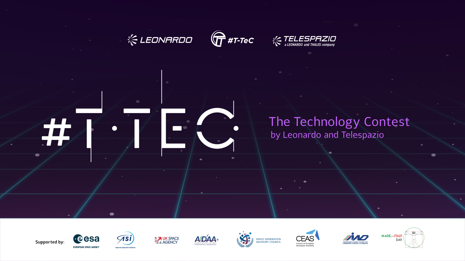 Cerimonia di premiazione #T-TeC